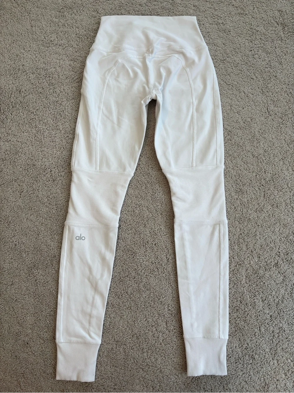ALO Yoga White High-Waist Sculpting Leggings, Women’s XXS, NWOT